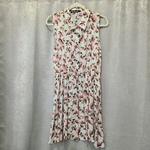 Allegra K Pink Floral Mini Dress‎